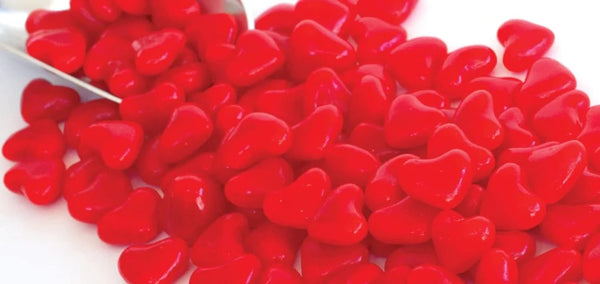 By The Cup Cinnamon Lovers Heart Shaped Gourmet Jelly Beans 10 oz Bulk