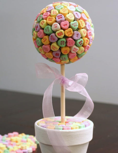 By The Cup Small Conversation Candy Hearts, 5 Pound Bag