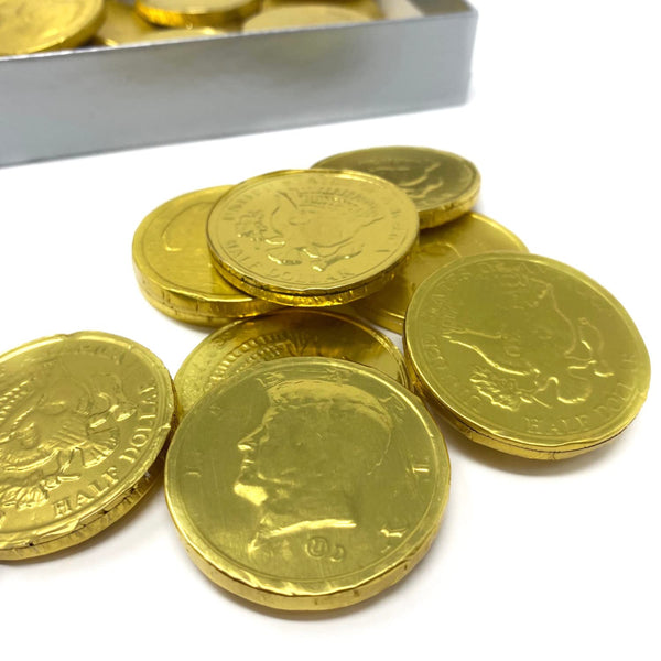 By The Cup Milk Chocolate Gold Coins 1 Pound