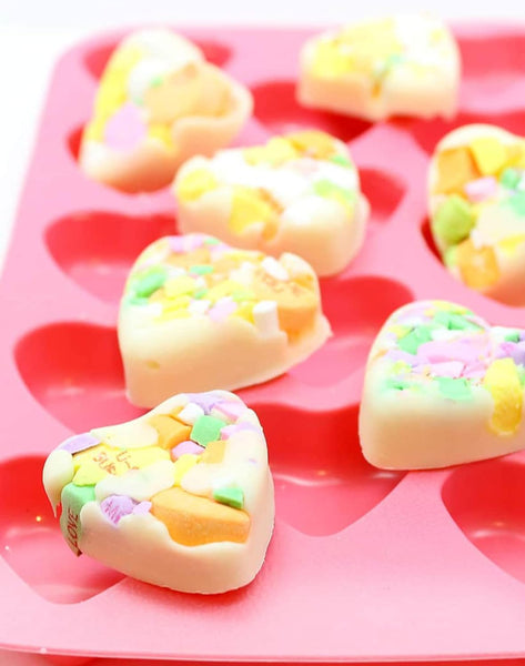 Small Candy Conversation Hearts, 2.5 Pound By The Cup Bag
