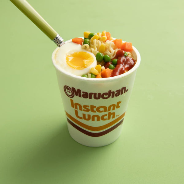 Maruchan Ramen Instant Lunch 9 Flavor Variety, 2.25 oz (Pack of 12) with Limited Edition By The Cup Spoons