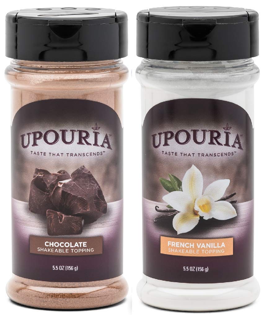 UPOURIA® Chocolate Shakeable Coffee Topping 5.5 oz.