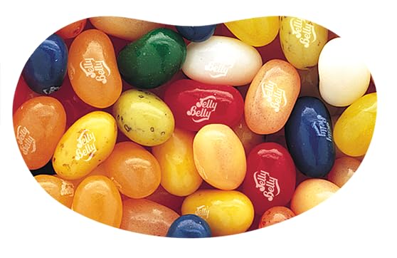 Fruit Bowl Jelly Beans, 3.5 oz (Pack of 2) with By The Cup Bag Clip