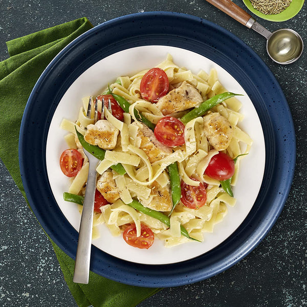 Pasta Sides Variety Pack, Parmesan, Butter & Herb, Chicken Broccoli, 2 of each with By The Cup Swivel Spoons