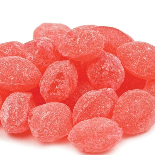 Claeys Old Fashioned Sugared Hard Candy, Watermelon Flavor, 6 oz (Pack of 3) with By The Cup Bag Clip