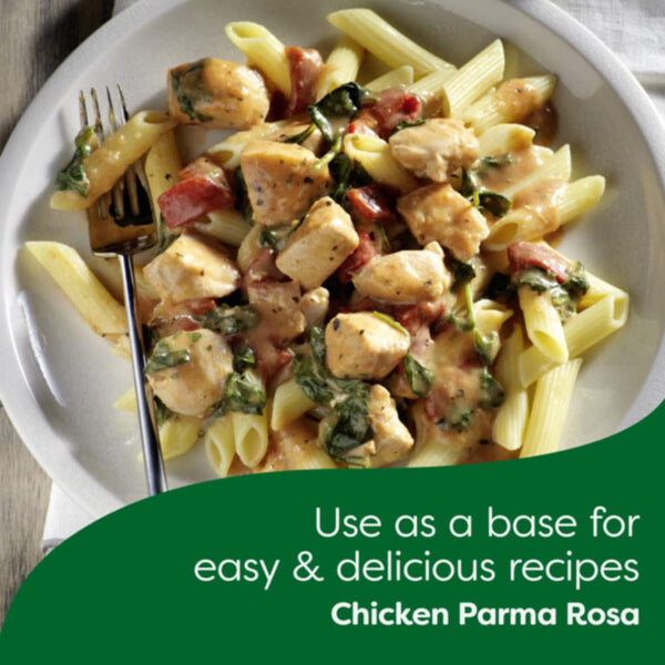 Knorr Parma Rosa Creamy Pasta Sauce Mix, 1.3 oz (Pack of 4) with By The Cup Measuring Spoons