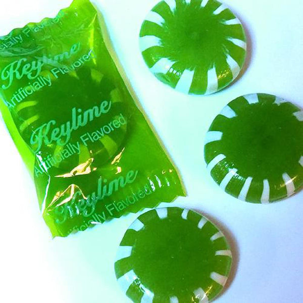 By The Cup Key Lime Disks, Individually Wrapped Hard Candy, 10 Oz Bag