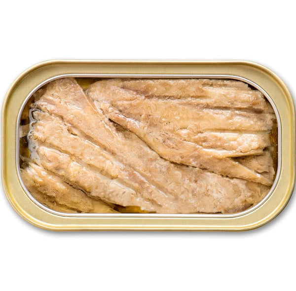 King Oscar Skinless & Boneless Mackerel Fillets in Olive Oil 4.05 oz (Pack of 6) with By The Cup Toothpicks