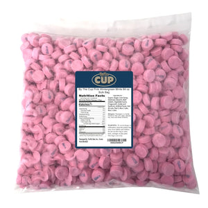 By The Cup Pink Wintergreen Mints, 5.25 Pound Bulk Bag