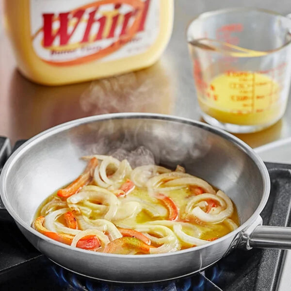 Whirl Butter Liquid Flavor Oil, 1 Gallon (Pack of 2) with By The Cup Swivel Spoons