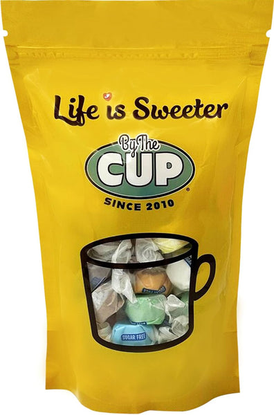 By The Cup Sugar Free Assorted Taffy, 11 oz Bag
