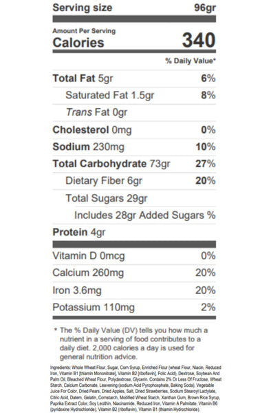 Pop-Tarts Whole Grain Variety, 1 of each: Blueberry, Strawberry, Cinnamon, 3.3 oz (Pack of 3) with By The Cup Bag Clip