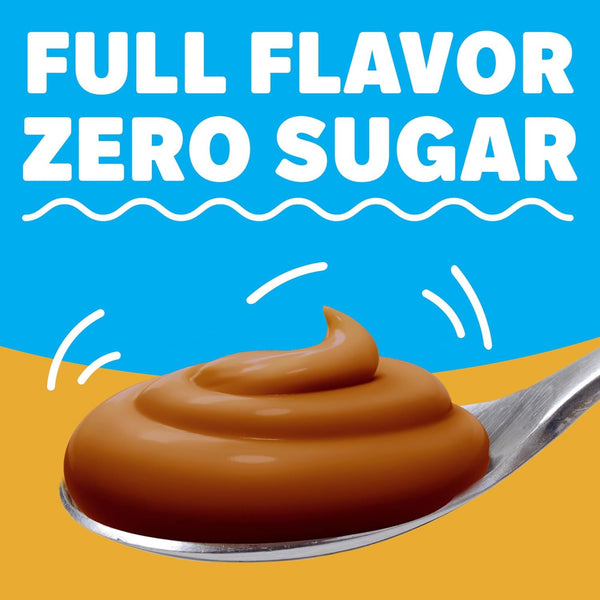 Jell-O Zero Sugar Butterscotch Instant Pudding & Pie Filling Mix, 1 oz Box (Pack of 3) with By The Cup Mood Spoons