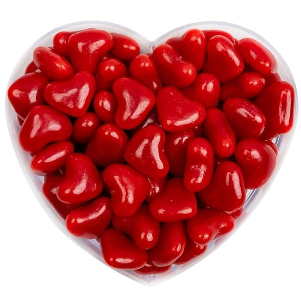 By The Cup Cinnamon Lovers Heart Shaped Gourmet Jelly Beans 10 oz Bulk