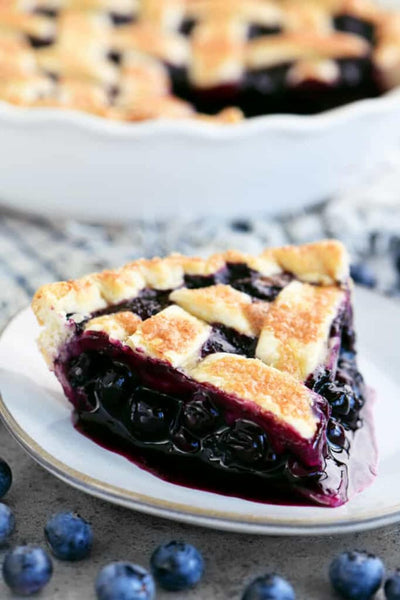 Henry and Henry Blueberry Pie & Pastry Filling, 2 Pound with By The Cup Spatula Knife