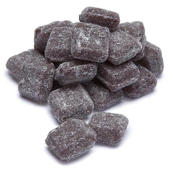 Claeys Old Fashioned Sugared Hard Candy, Licorice Flavor, 6 oz (Pack of 3) with By The Cup Bag Clip