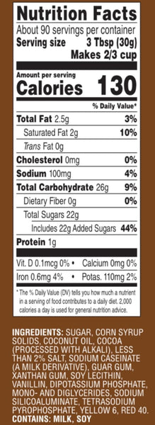 By The Cup Non-Dairy Chocolate Soft Serve Mix, Gluten Free, 6 lb Bag (Pack of 3)