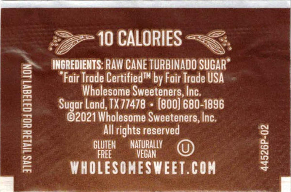 Wholesome Sugar Packet Variety - Organic Cane, Natural Raw Turbinado, Organic Stevia Zero Calorie Sweetener, By The Cup Sugar Packets - 50 Packets of Each (Pack of 200)