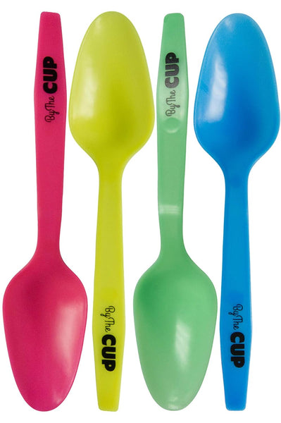 True Lemon Kids Variety, 1 of each Blue Raspberry, Fruit Punch, Pink Lemonade (Pack of 3) with By the Cup Mood Spoons
