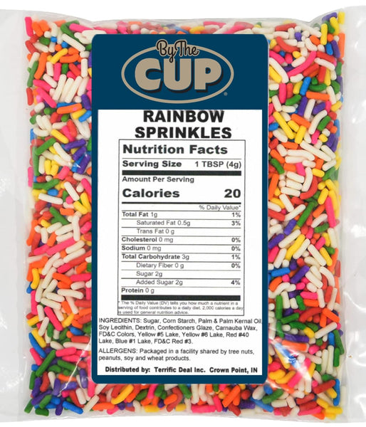 Frostline Lactose Free Vanilla Flavored Soft Serve Mix, 6 Pounds (Pack of 2) with By The Cup Sprinkles