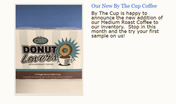 By The Cup Coffee, K-Cups, 12 Pack