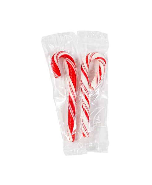 By The Cup Red & White Peppermint Mini Candy Canes, 24 oz Bag