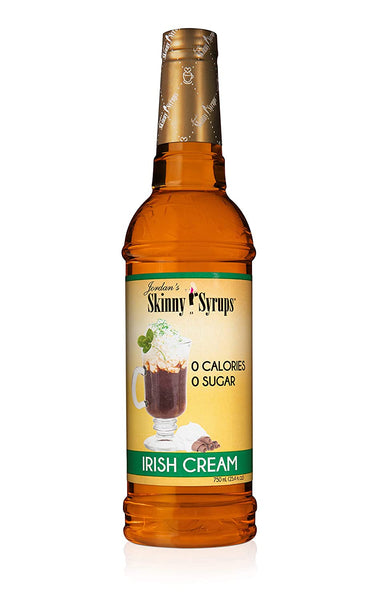 Jordan's Skinny Syrups Irish Cream, Sugar Free Flavoring Syrup, 25.4 Ounce Bottle