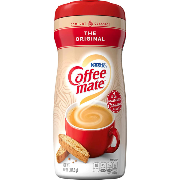 Coffee-Mate The Original Powder Creamer, 11 oz (Pack of 4) with By The Cup Scoop