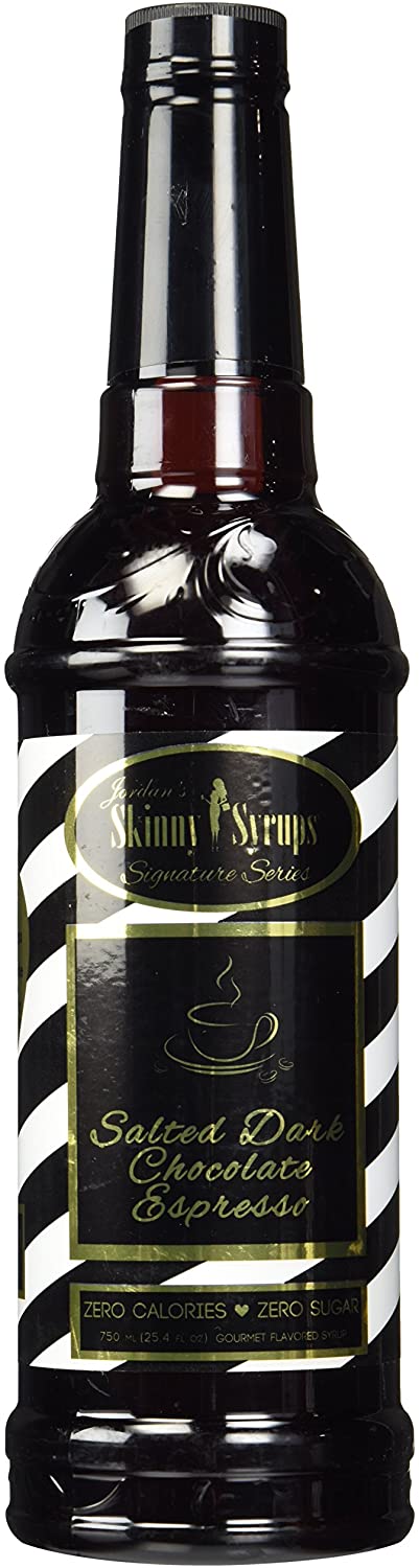 Salted Dark Chocolate Espresso- Jordan's Skinny Syrups- Sugar Free