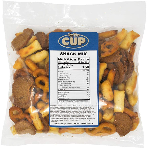 Kellogg's Cheez-It Cracker Bundle, Original and White Cheddar, 1.5 oz Bags, 6 of each (Pack of 12) with By The Cup Snack Mix