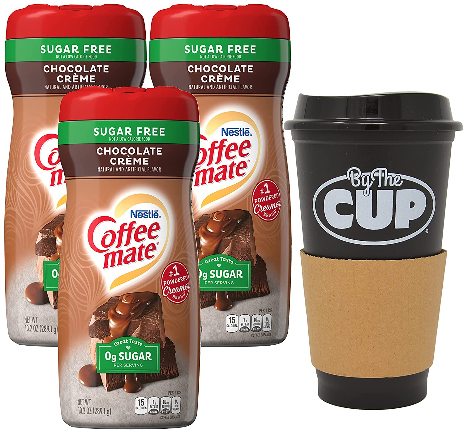 Coffee mate Chocolate Creme Sugar Free Powdered Creamer, 10.2 oz Canis – By  The Cup